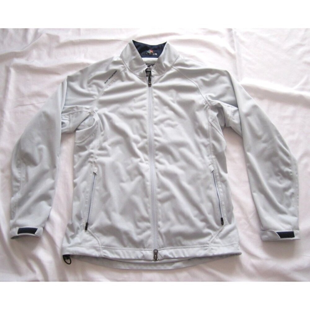 Women Sun‎ Mountain Comcast NBC Employee Polyester Rain Jacket Sz S (WB409)